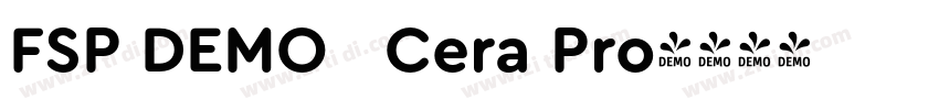 FSP DEMO   Cera Pro字体转换